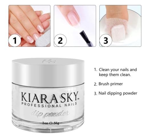 Kiara Sky Clear Dip Powder 2 oz