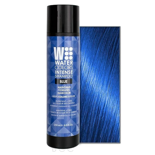 Watercolors Intense Color Depositing Sulfate & Paraben Free Shampoo - Blue 8.5 oz