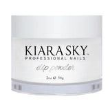 Kiara Sky Pure White Dip Powder 2 oz