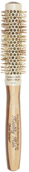 Olivia Garden Eco-Friendly Natural Bamboo Brush 1"