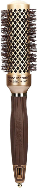 Olivia Garden NanoThermic Ceramic + Ion Round Thermal Hair Brush NT-34 1 1/4"