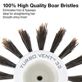 Olivia Garden Ceramic and Ion Turbo Vent Boar Brush CITV-BR22