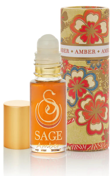 Sage Amber Roll-On Perfume Oil 1/8 oz